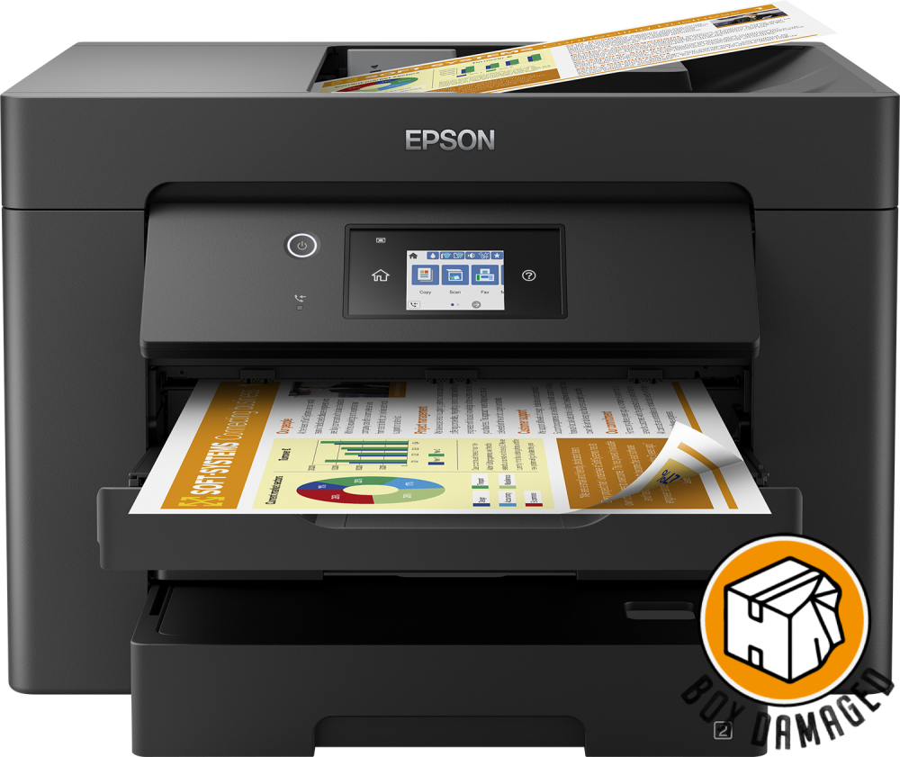 Epson BOX DAMAGED - WorkForce WF-7830DTWF A3 Colour Inkjet Multifunction