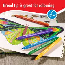 Berol Broad Pen Assorted colours 1.2mm Pk12 thumbnail 4
