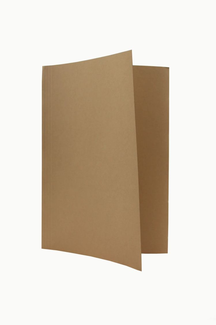 Exacompta Guildhall 100PK Square Cut Folder Foolscap 315gsm Buff - Image 3