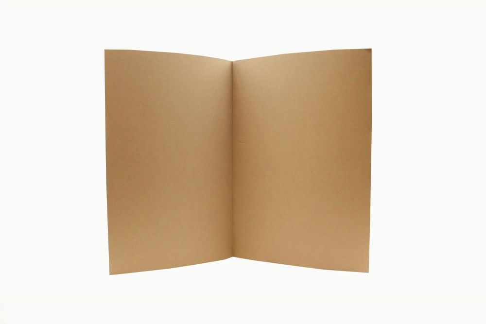 Exacompta Guildhall 100PK Square Cut Folder Foolscap 315gsm Buff