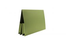 Exacompta Guildhall 25PK Double Pocket Legal Wallet 315gsm Green thumbnail 2