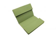 Exacompta Guildhall 25PK Double Pocket Legal Wallet 315gsm Green thumbnail 3