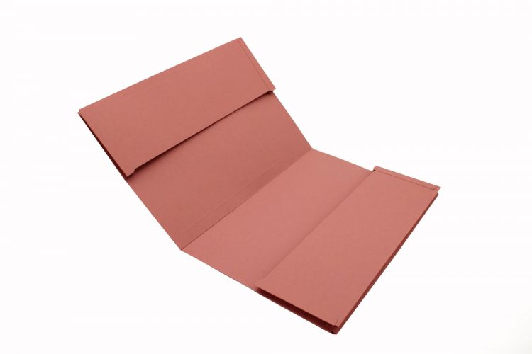 Exacompta Guildhall 25PK Double Pocket Legal Wallet 315gsm Pink - Image 3