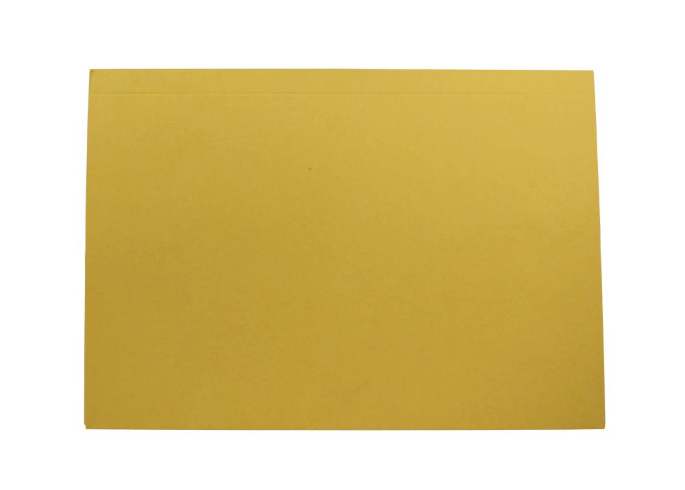 Exacompta Guildhall 25PK Double Pocket Legal Wallet 315gsm Yellow