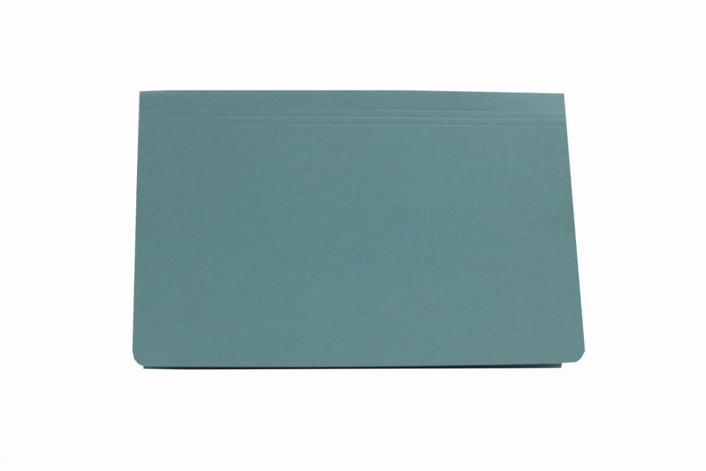 Exacompta Guildhall 50PK Full Flap Document Wallet 315gsm Blue