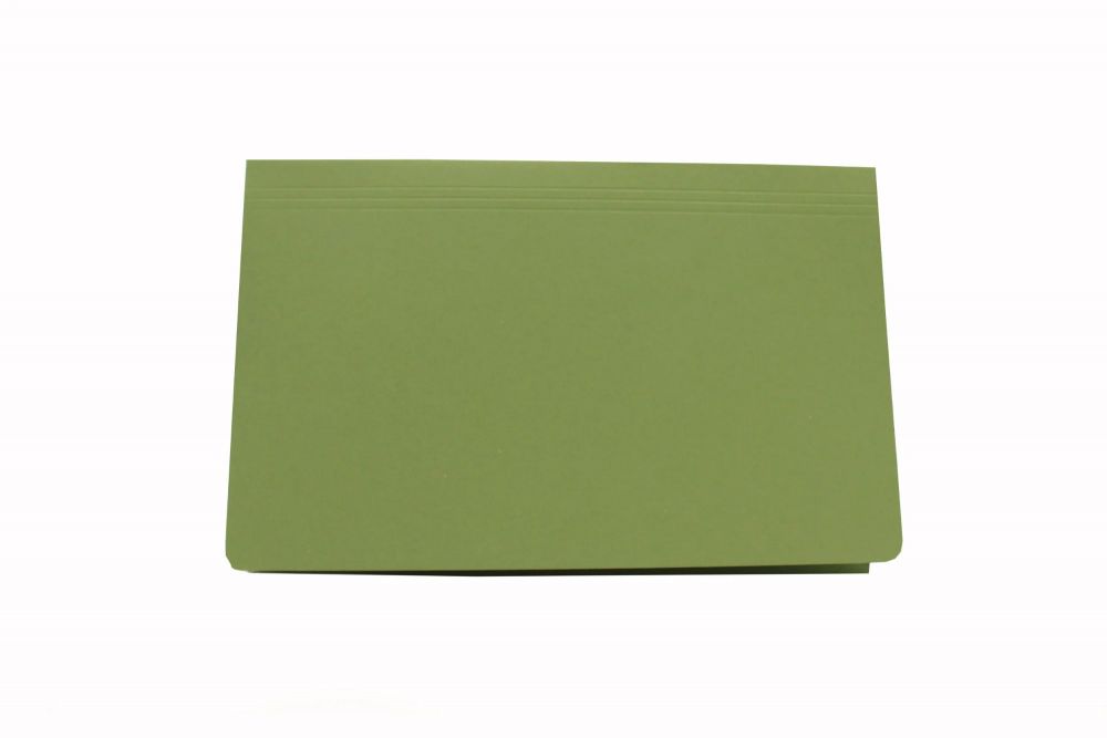 Exacompta Guildhall 50PK Full Flap Document Wallet 315gsm Green