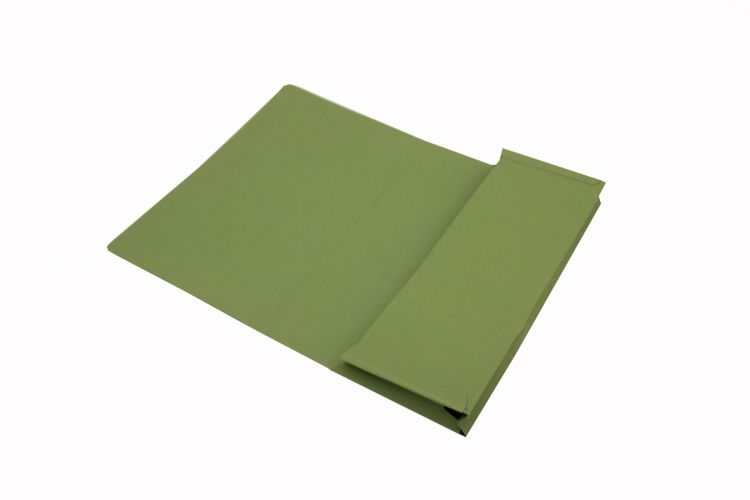 Exacompta Guildhall 50PK Full Flap Document Wallet 315gsm Green - Image 4