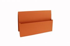 Exacompta Guildhall 50PK Full Flap Document Wallet 315gsm Orange thumbnail 4
