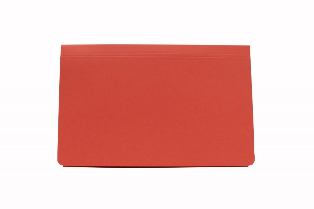 Exacompta Guildhall 50PK Full Flap Document Wallet 315gsm Red