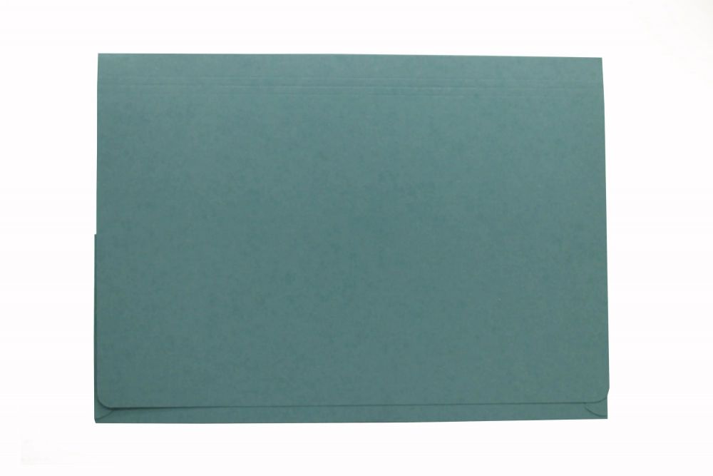 Exacompta Guildhall 50PK 14x10 Document Wallet 315gsm Blue