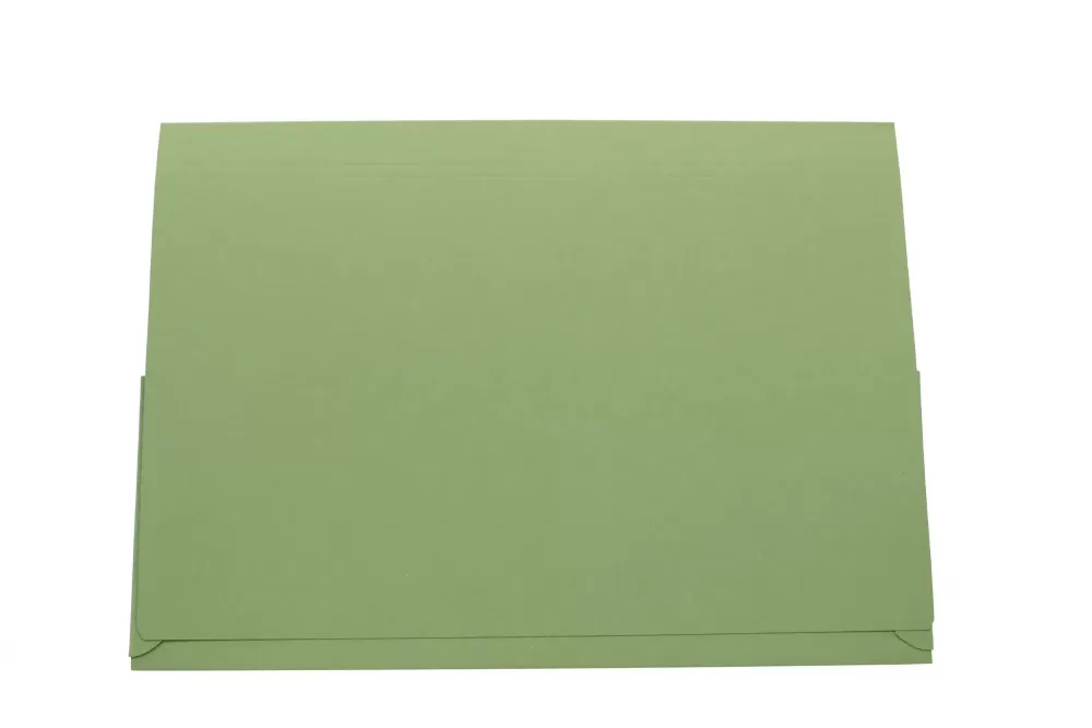 Exacompta Guildhall 50PK 14x10 Document Wallet 315gsm Green