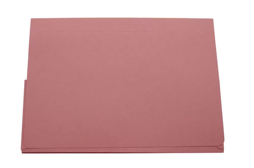 Exacompta Guildhall 50PK 14x10 Document Wallet 315gsm Pink