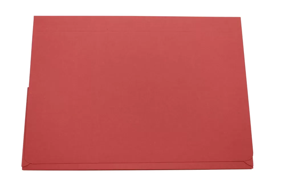 Exacompta Guildhall 50PK 14x10 Document Wallet 315gsm Red