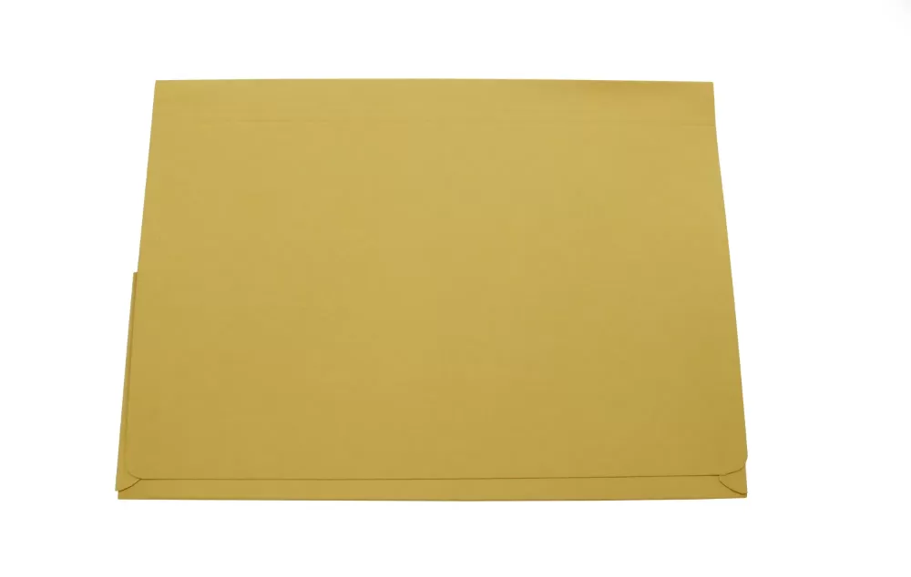 Exacompta Guildhall 50PK 14x10 Document Wallet 315gsm Yellow