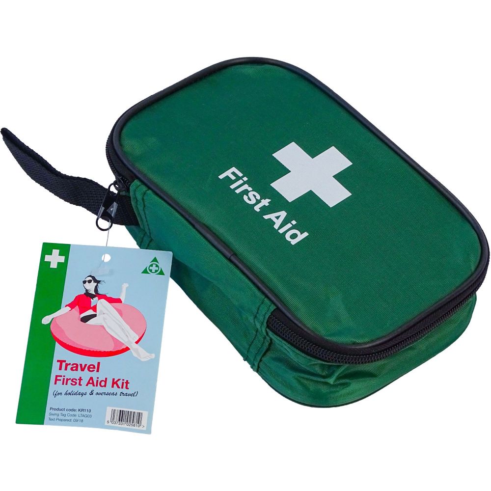 Travel First Aid Kit for Holidays & Overseas Travel