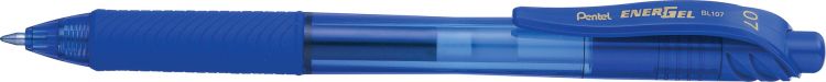 Pentel Energel X 12 Pack Blue Gel Retractable Rollerball 0.7mm Tip - Image 1