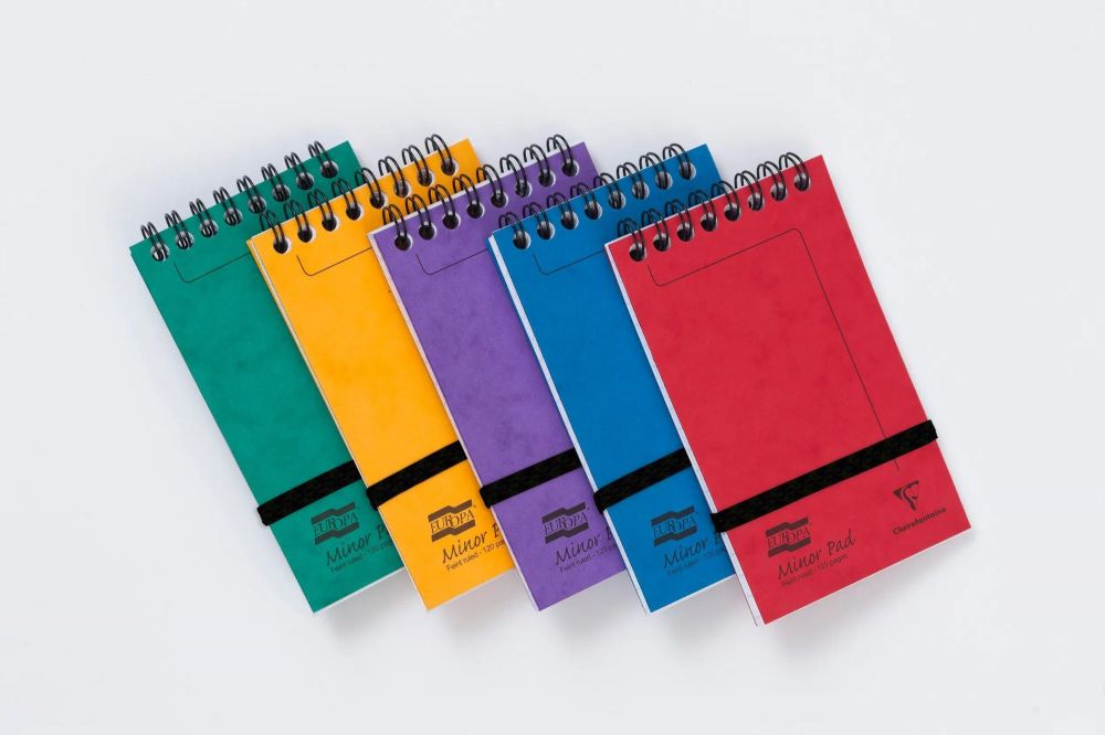 Clairefontaine Europa Minor Pad 120 pages 90g Assorted A Pack of 20