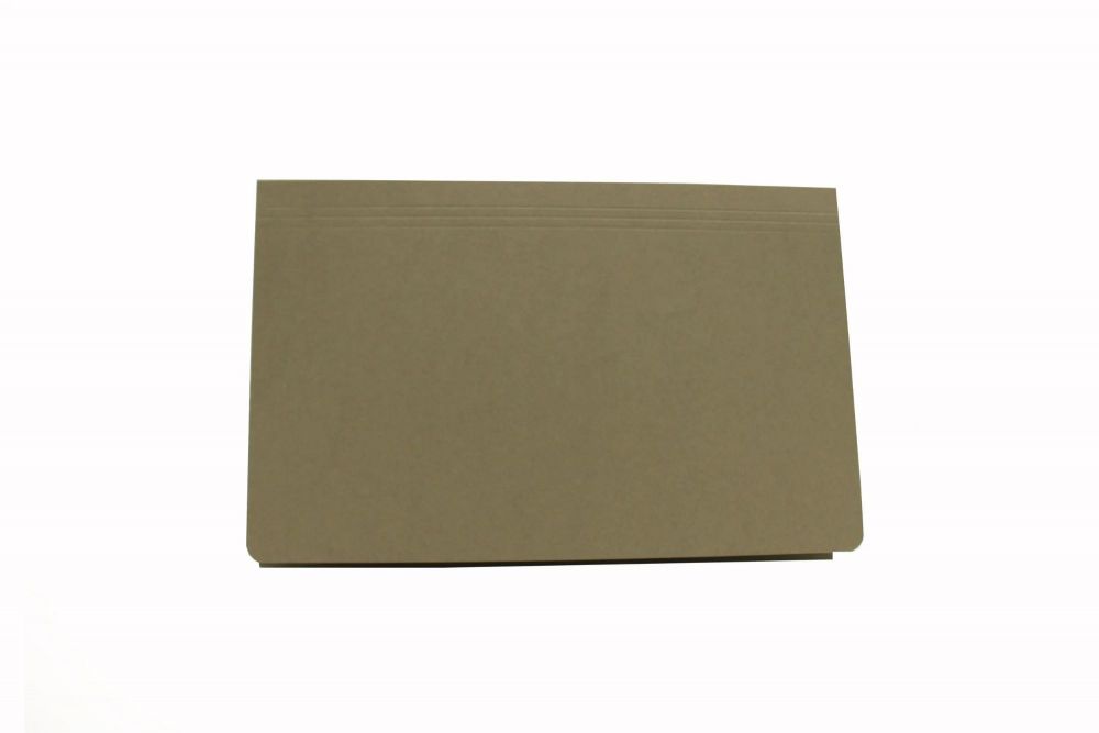 Exacompta Guildhall Full Flap Doc Wallet Foolscap Grey Pack of 50