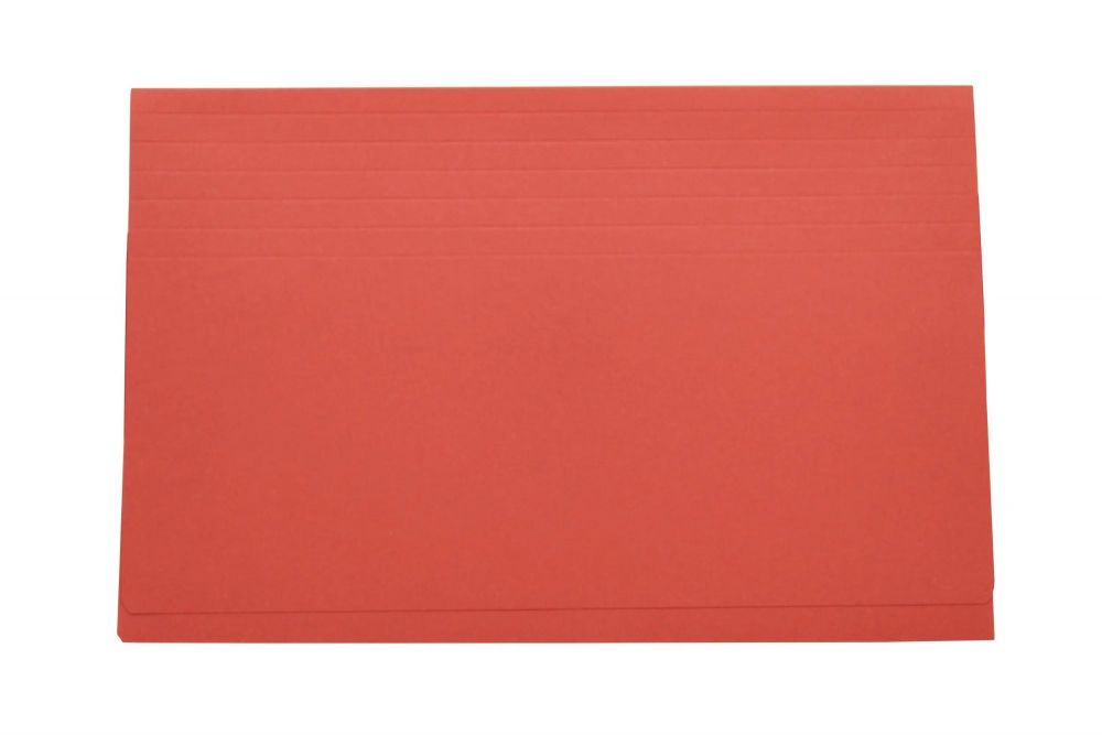 Exacompta Guildhall Probate Wallet Foolscap 315gsm Red Pack of 25