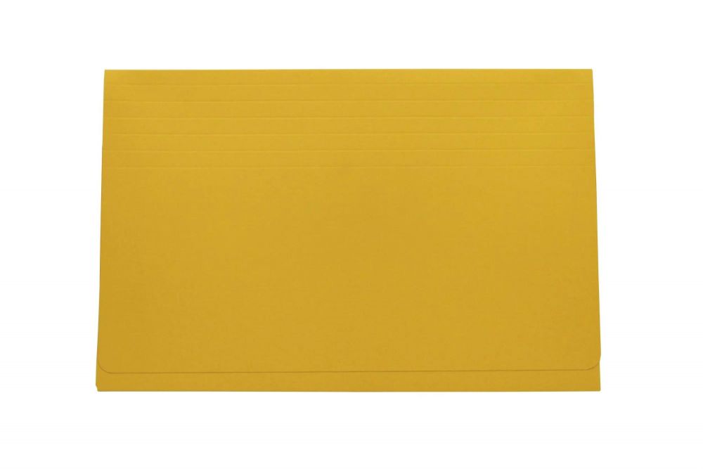 Exacompta Guildhall Probate Wallet Foolscap 315gsm Yellow Pack of 25