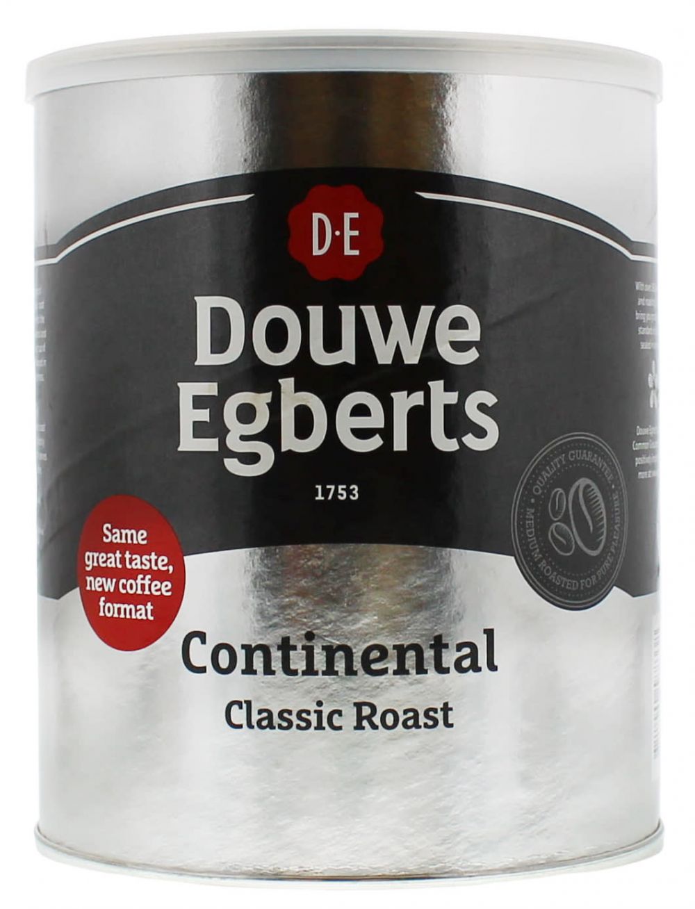 Douwe Egberts 750G Rich Roast Continental Classic Tin