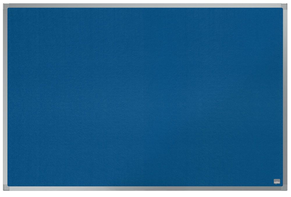 Nobo Value Blue Felt Notice Board 900x600mm