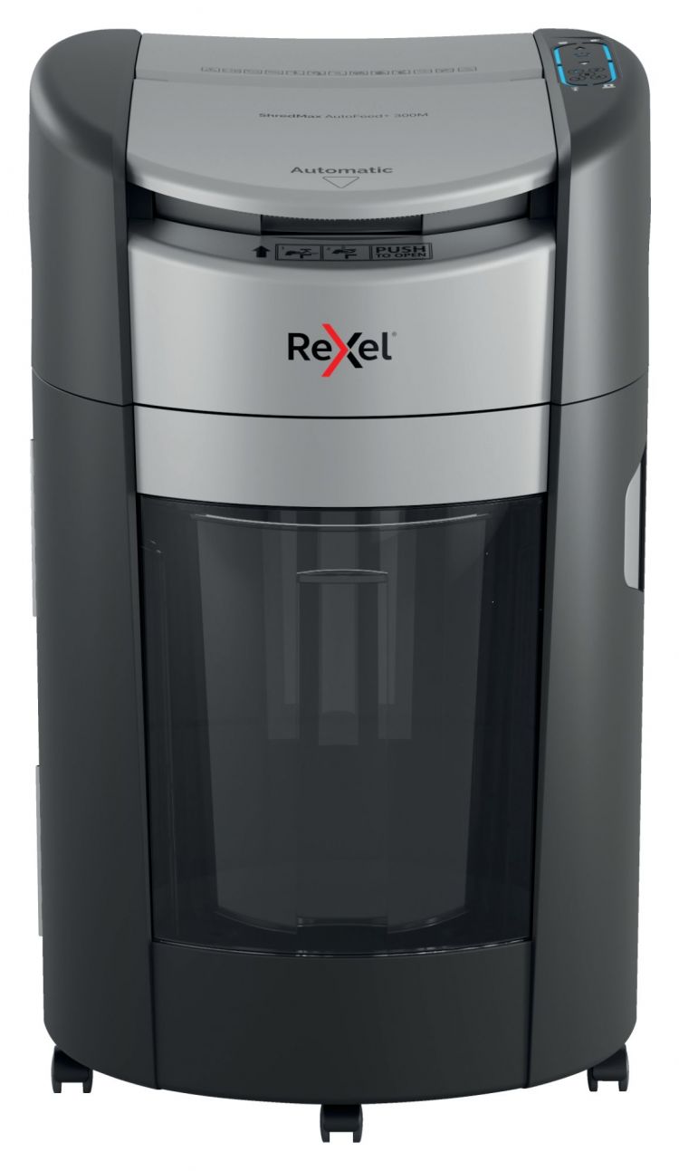 Rexel ShredMax AutoFeed+ 300M P5 Micro Cut Paper Shredder