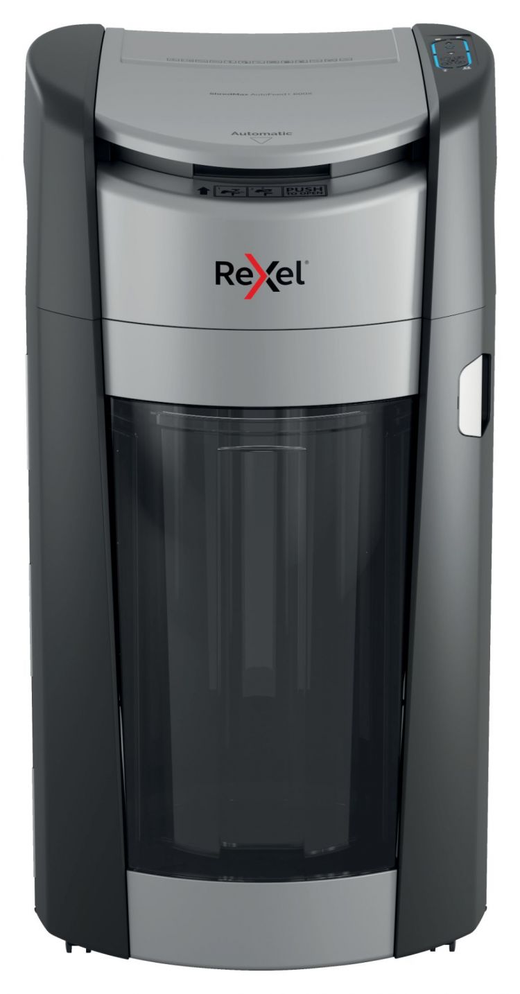 Rexel ShredMax AutoFeed+ 600X P4 Cross Cut Paper Shredder