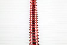 Black n` Red Wirebound Recycled Ruled Hardback Notebook A4 Pack of 5 thumbnail 3