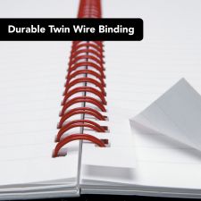 Black n` Red Wirebound Notebook 100 Pages A4 Pack of 10 thumbnail 6