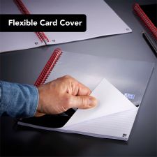 Black n` Red Wirebound Notebook 100 Pages A4 Pack of 10 thumbnail 5