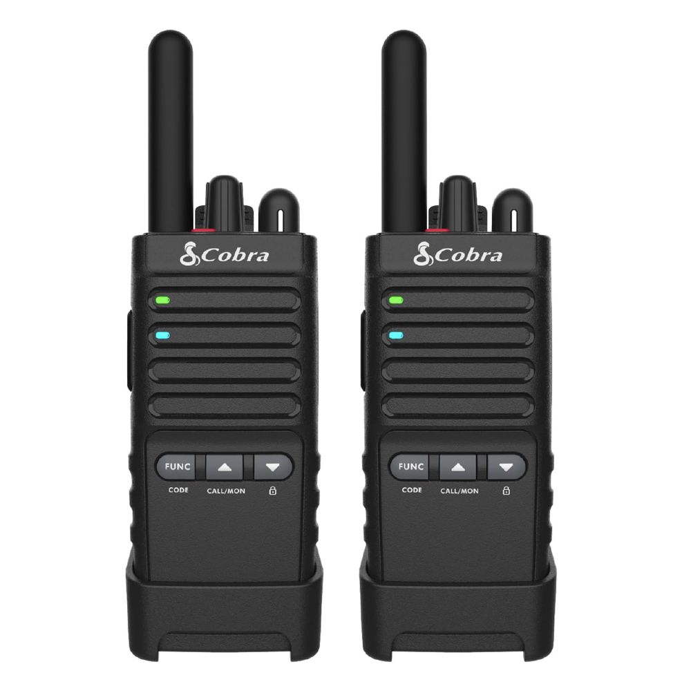 Cobra PX650 2 Way Radio 16 Channel Twin Pack