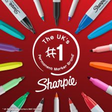 Sharpie Metallic Permanent Markers Gold Fine Point Single Pack thumbnail 3
