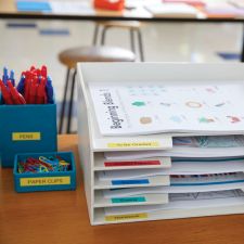 Dymo 43618 D1 6mm x7m Black on Yellow Tape thumbnail 7