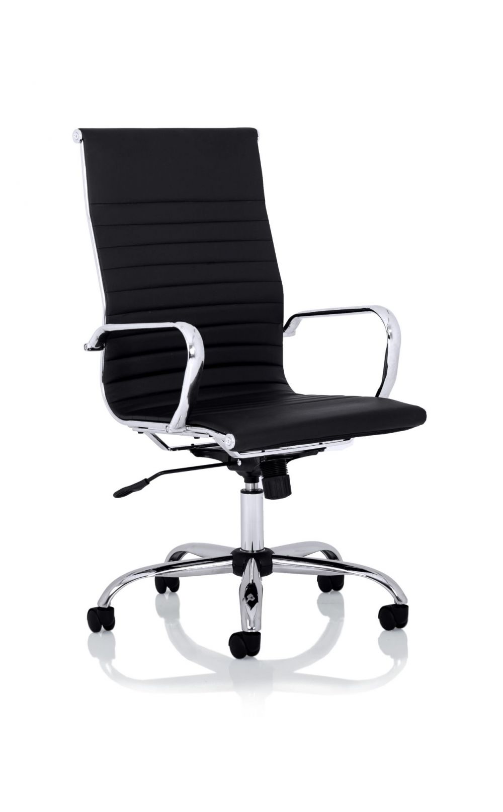 DYNAMIC  Nola Executive Chair High Back Soft Bonded Leather Black