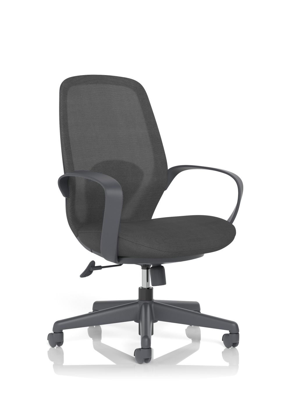 DYNAMIC  Ariel Mesh Task Operator Chair with Arms Black
