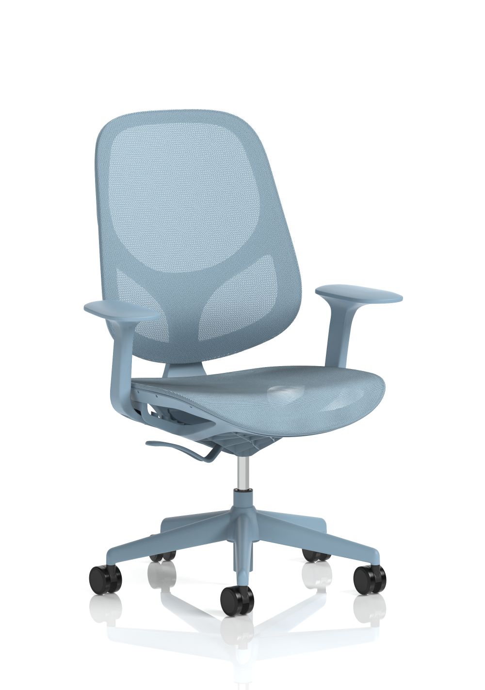DYNAMIC  Tutti Mesh Task Operator Chair with Arms Blu