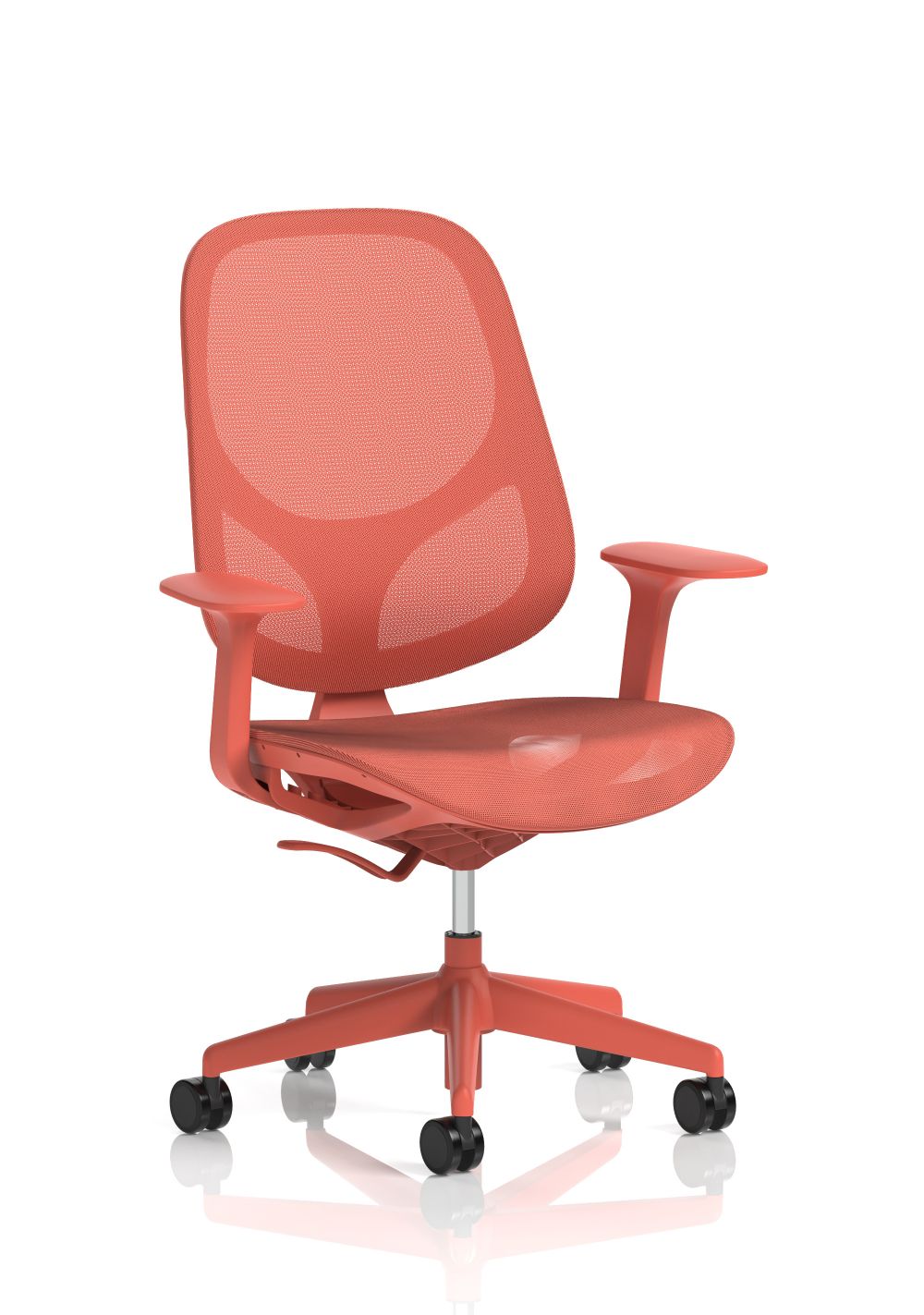 DYNAMIC  Tutti Mesh Task Operator Chair with Arms Corallo