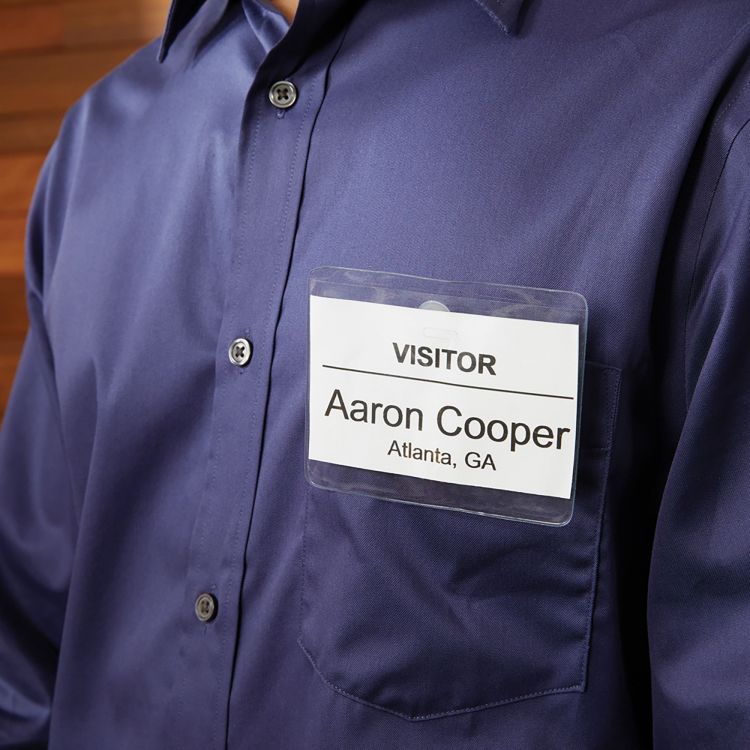 Dymo S0929100 51mm x 89mm Appointment Name Badge Cards - Image 7