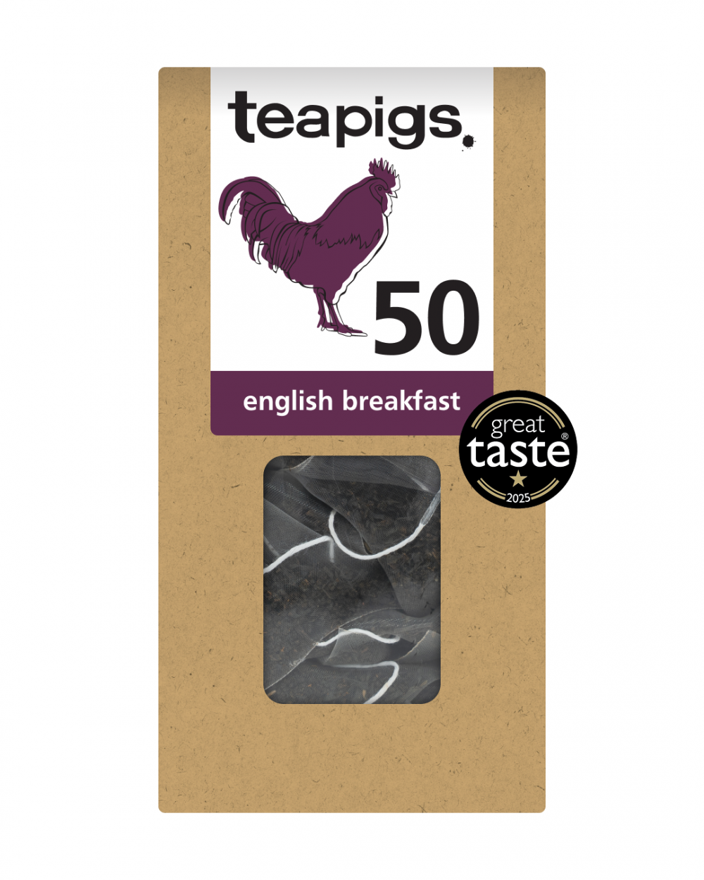 Teapigs English Breakfast Envelope Tea Bags Pack of 50