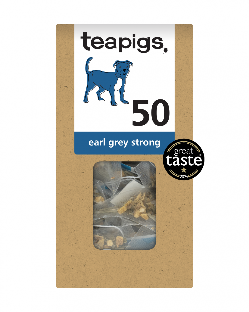 Teapigs Earl Grey Strong Envelope Tea Bags Pack of 50