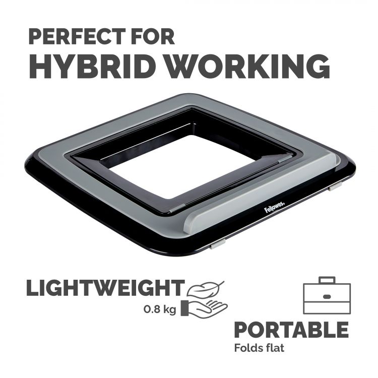 Fellowes 8212001 I-Spire Series Laptop Quick Lift Black - Image 5