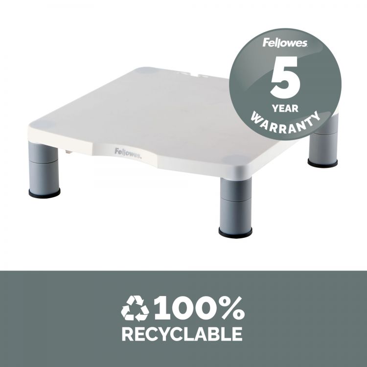 Fellowes 91712 Classic Standard Monitor Riser Platinum - Image 6