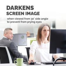 Fellowes 4815001 27 Inch Widescreen Privascreen Blackout Privacy Filter thumbnail 3
