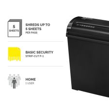 Fellowes Powershred P-25S Strip-Cut Shredder thumbnail 2