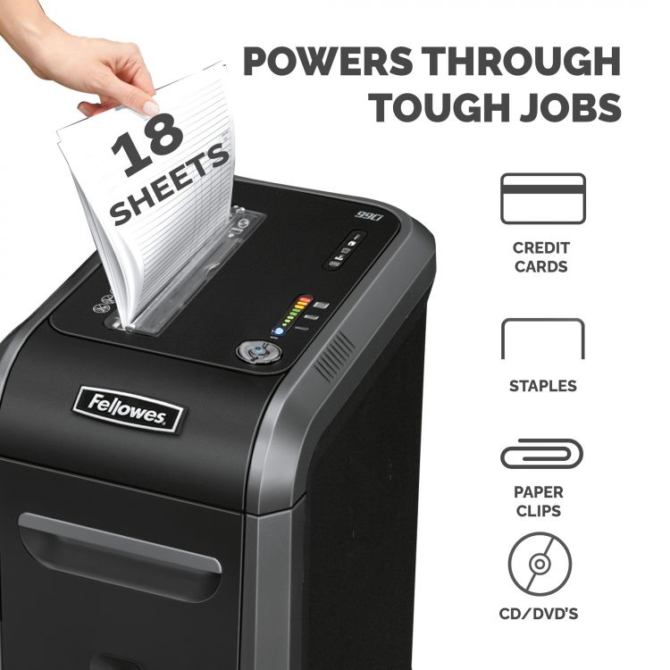 Fellowes 99CI Cross Cut Shredder - Image 2