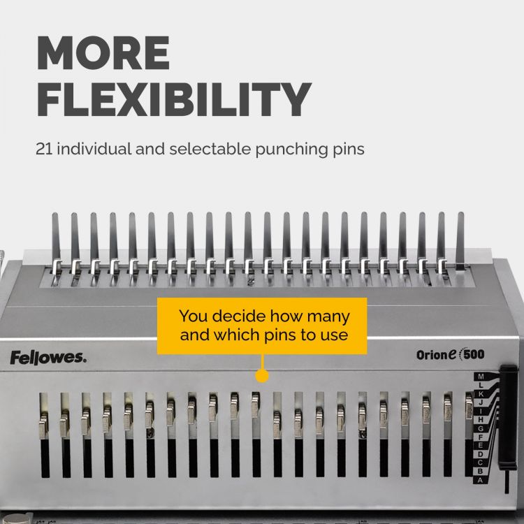 Fellowes Orion 500 Manual Comb Binder - Image 4