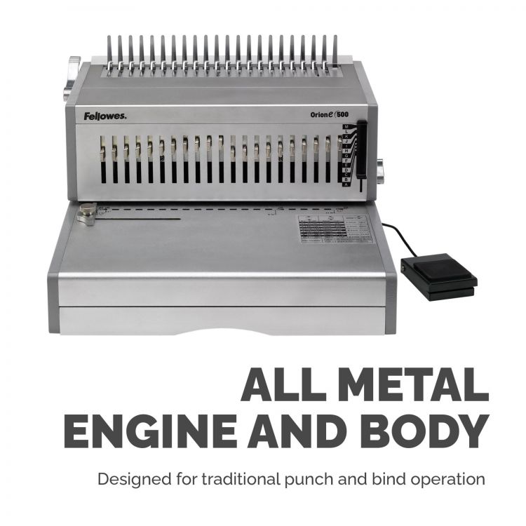 Fellowes Orion Electric Comb Binder - Image 5