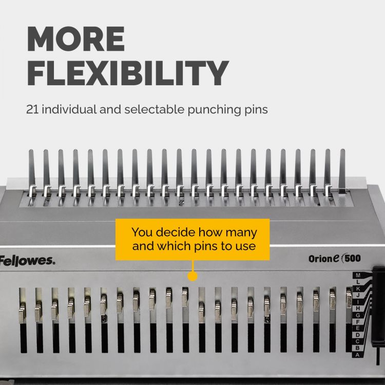 Fellowes Orion Electric Comb Binder - Image 3