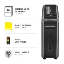 Fellowes 125I Strip Cut Shredder thumbnail 2